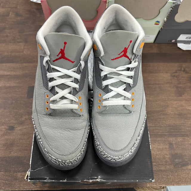 Cool Grey Jordan 3 (USED, No Box)