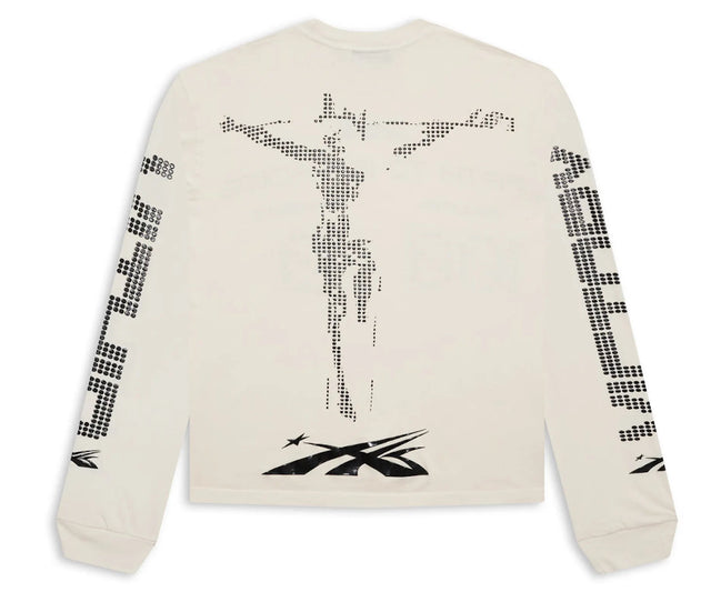 Hellstar Scoreboard White L/S Tee