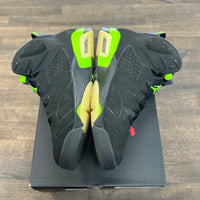 Electric Green Jordan 6 (USED)