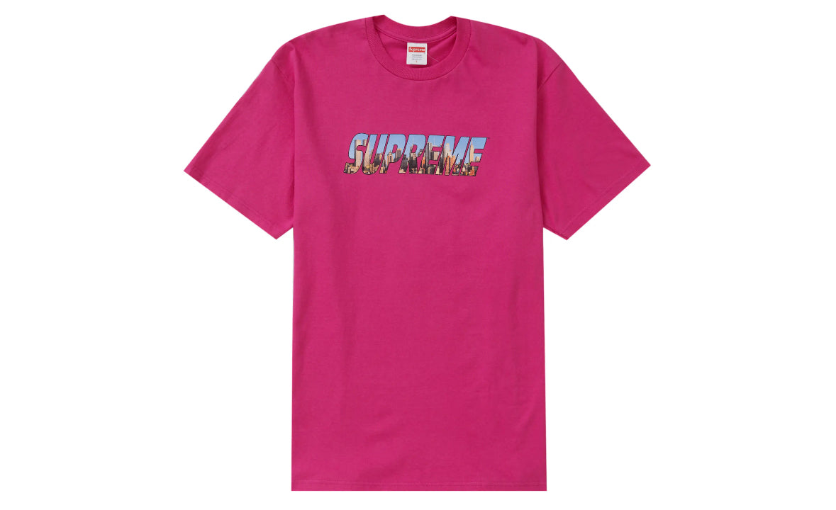 Supreme Gotham Tee Magenta