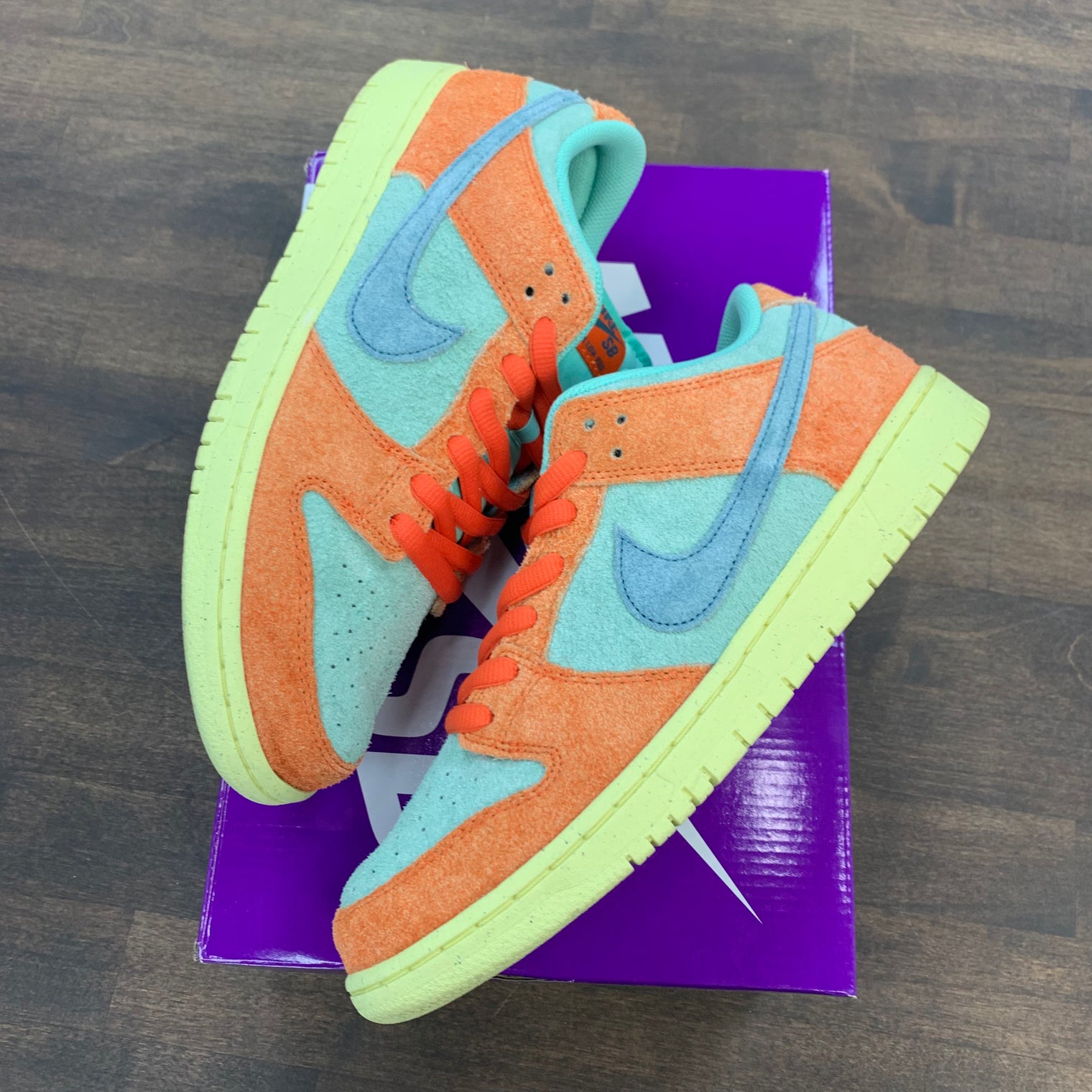 Orange Emerald Nike SB Dunk Low (USED)