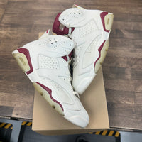 Maroon Jordan 6 (USED, No box)