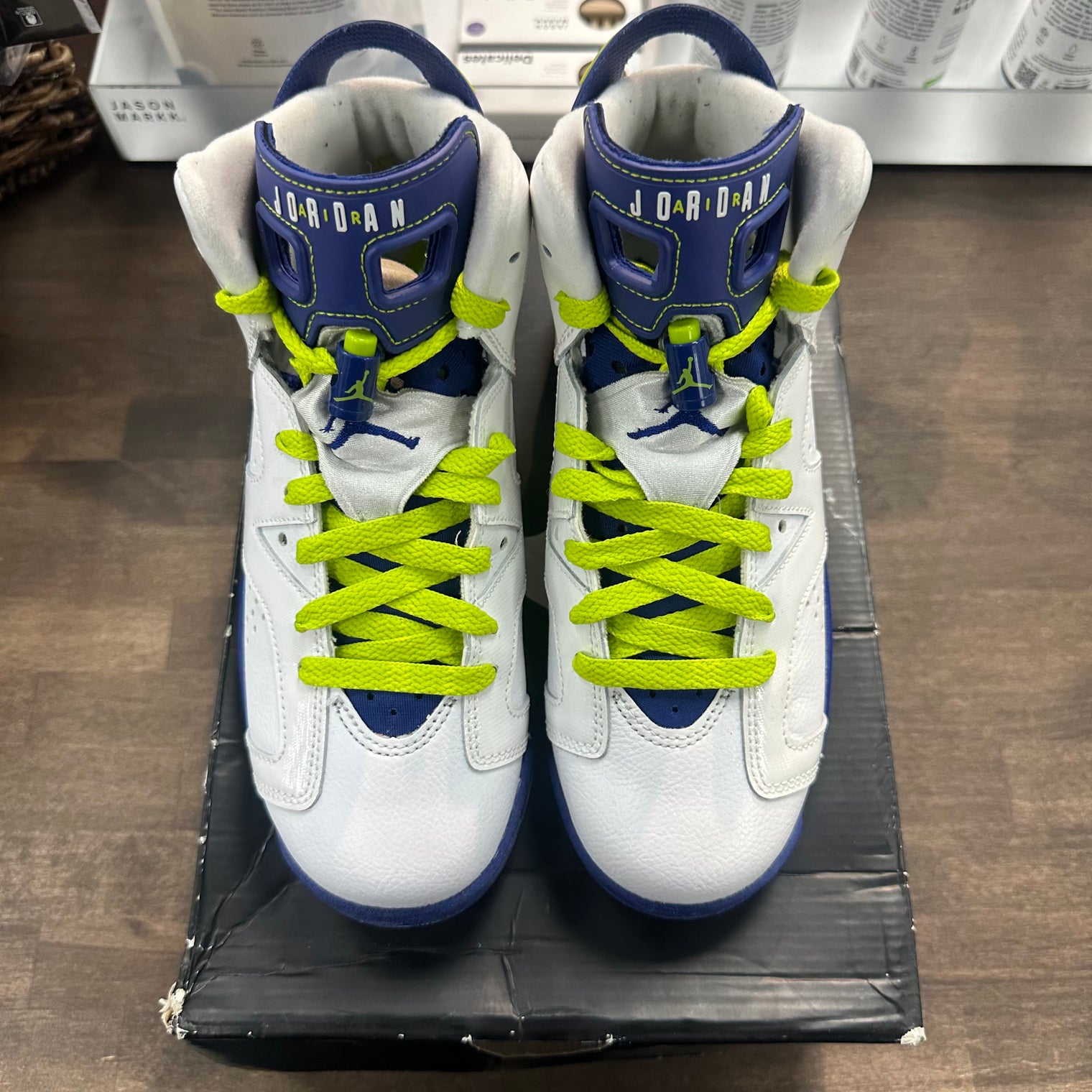 (GS) Fierce Green Jordan 6 (USED)