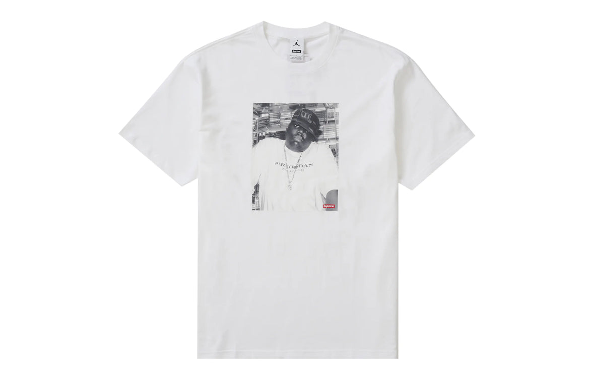 Biggie Tee White Supreme Jordan (FW24)