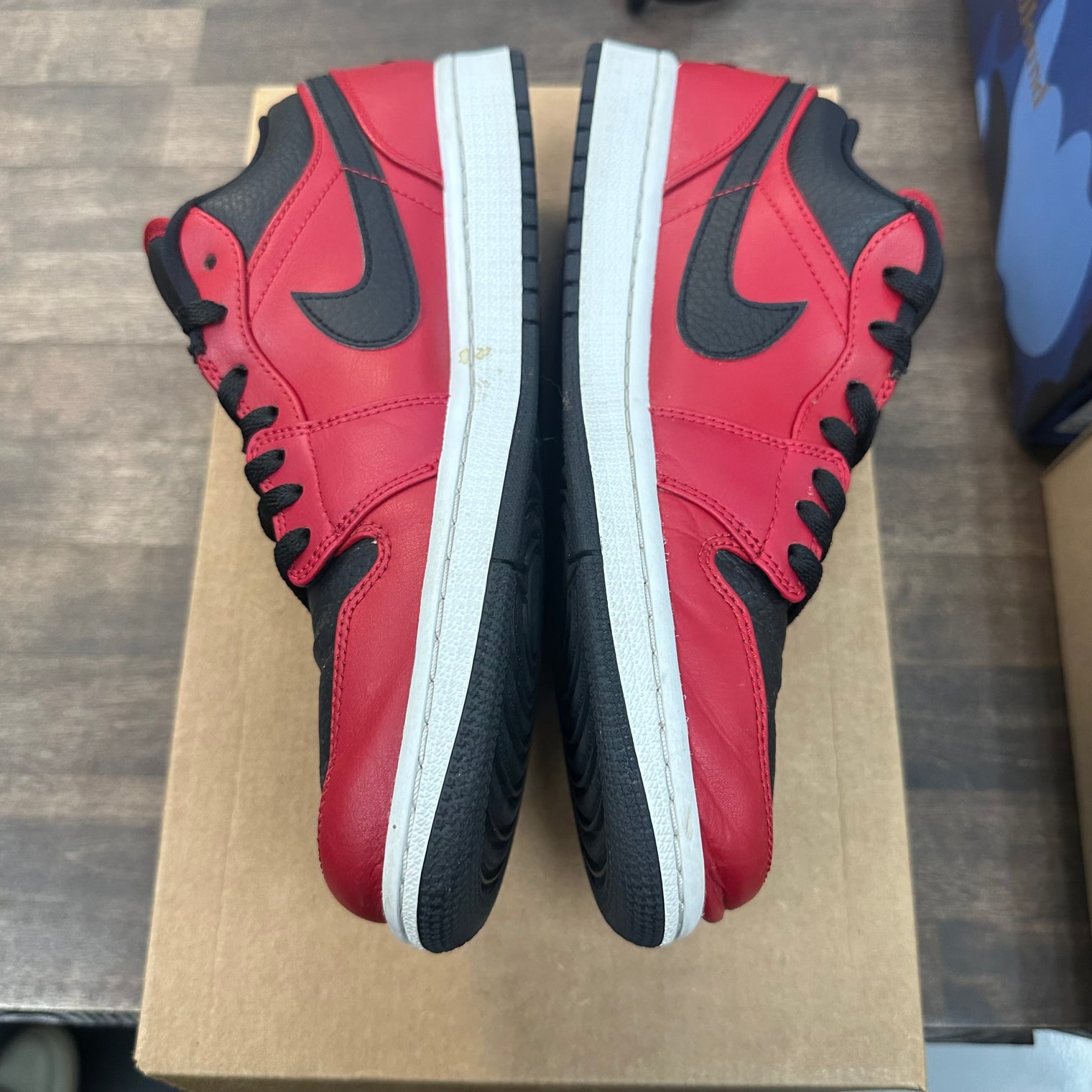 Reverse Bred Toe Jordan 1 Low (USED, No Box)
