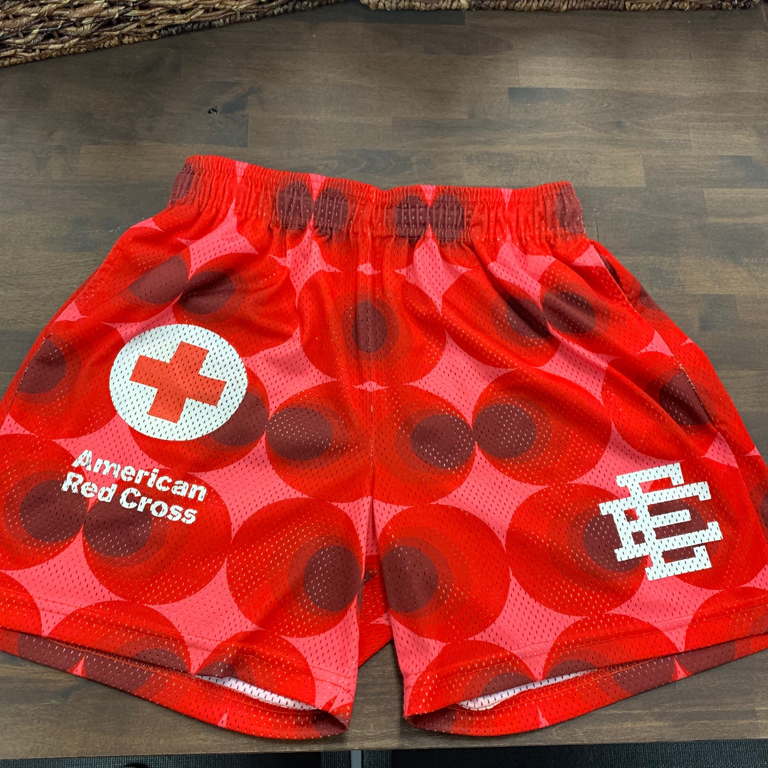Erick Emanuel American Red Cross Shorts (USED)