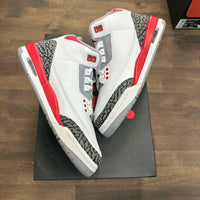 Fire Red Jordan 3 (GS) (USED)