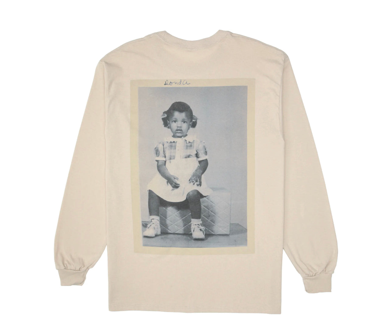 Kanye West Donda Atlanta Listening Event L/S Tee Cream