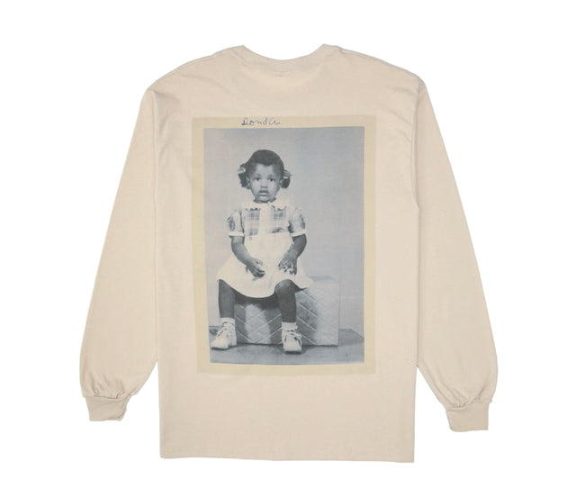 Kanye West Donda Atlanta Listening Event L/S Tee Cream