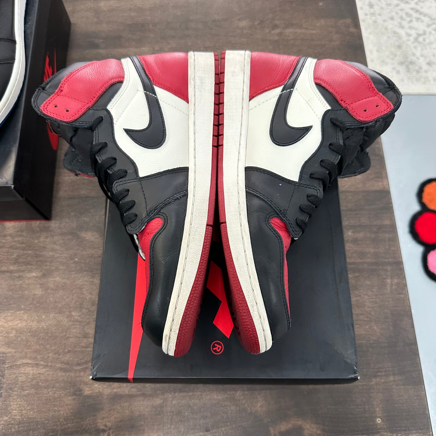 Bred Toe Jordan 1 High (USED)