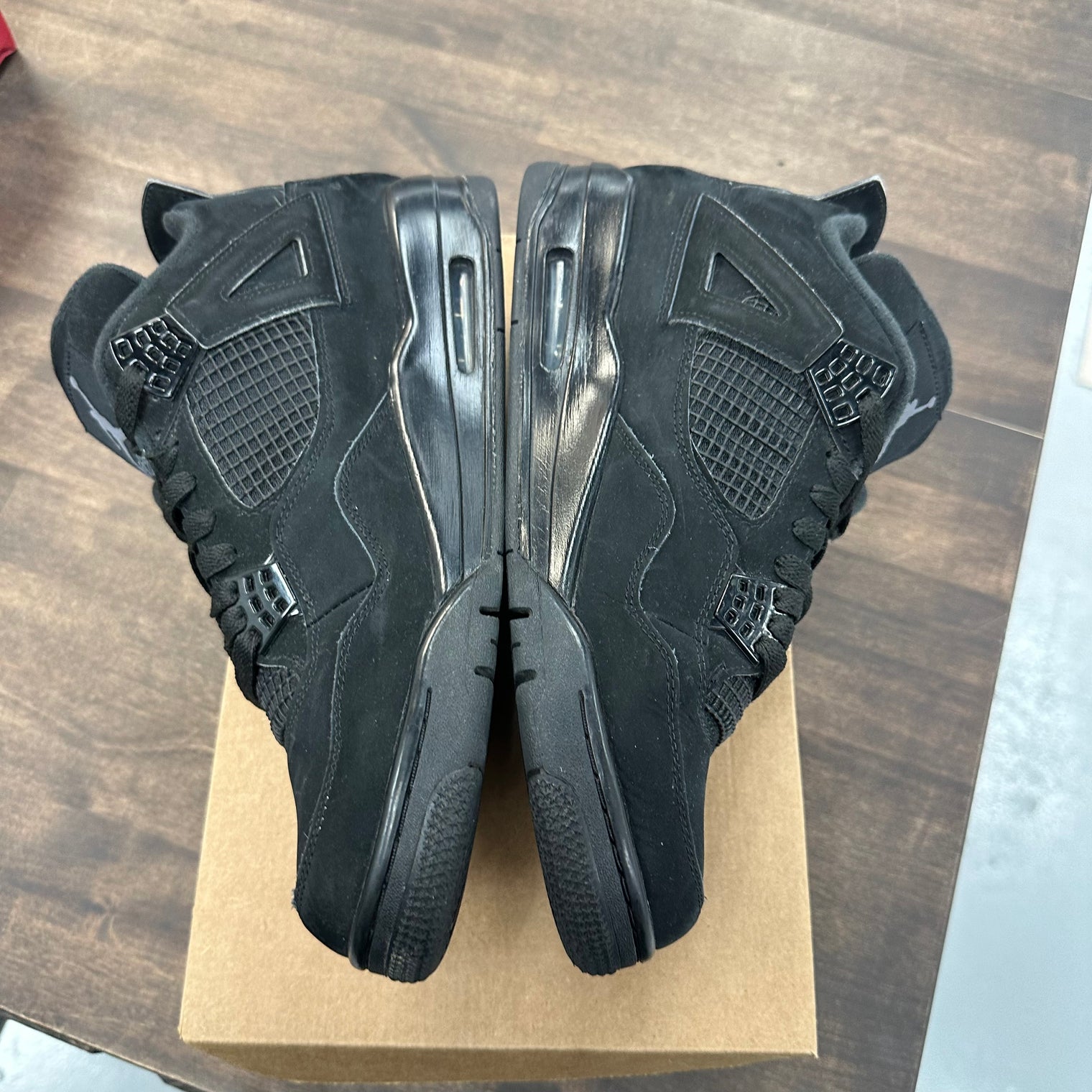Black Cat Jordan 4 (USED,No Box)