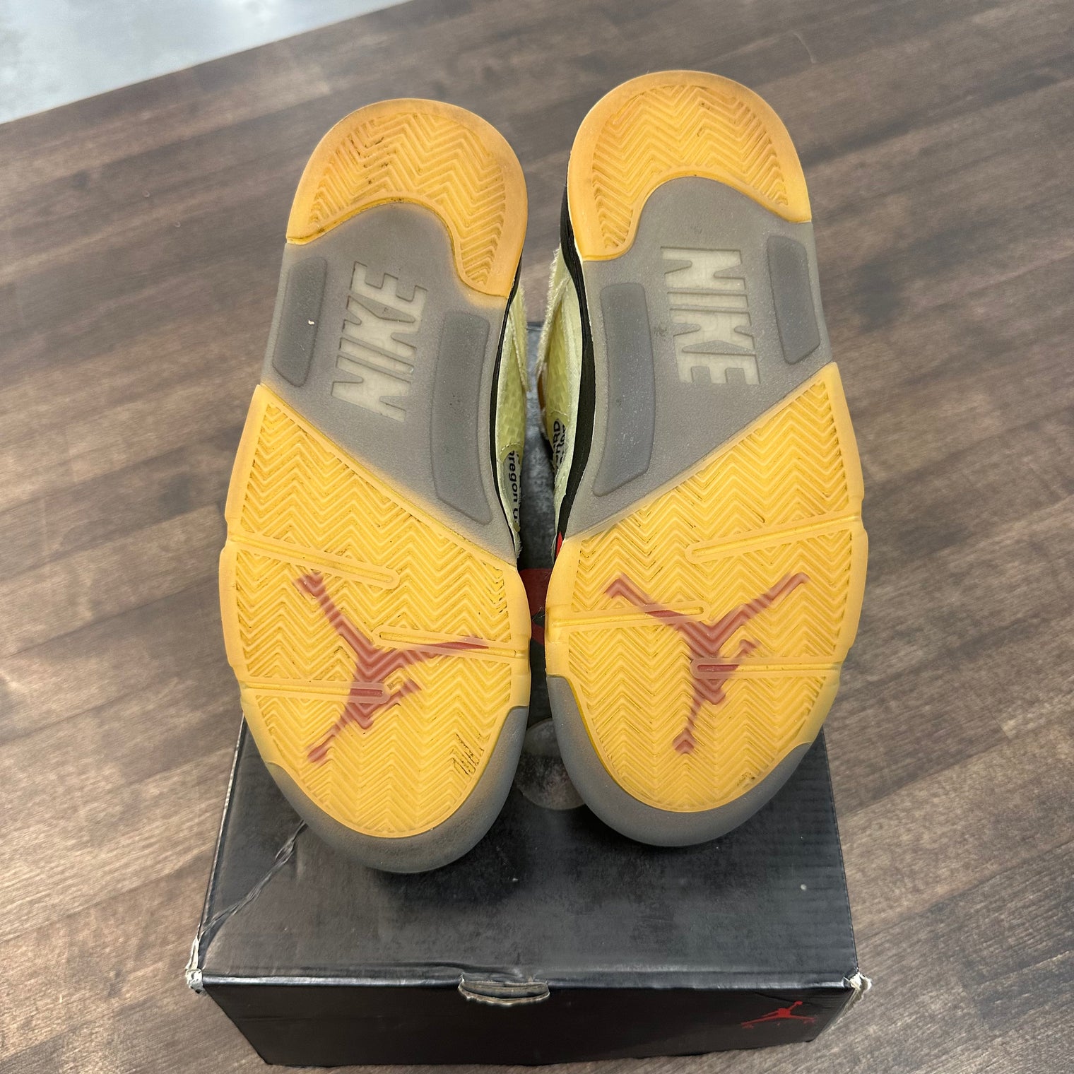 Off-White Jordan 5 Sail (USED)