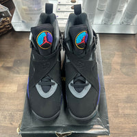 (GS) Aqua Jordan 8 (Damaged Box)
