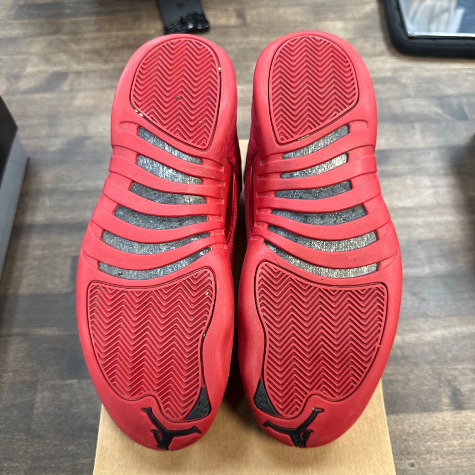 Gym Red Suede Jordan 12 (USED, no box)