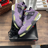 (W) Canyon Purple Jordan 4 (USED)