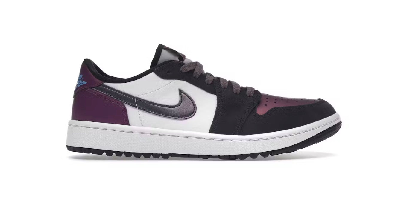 Purple Smoke Jordan 1 Low Golf