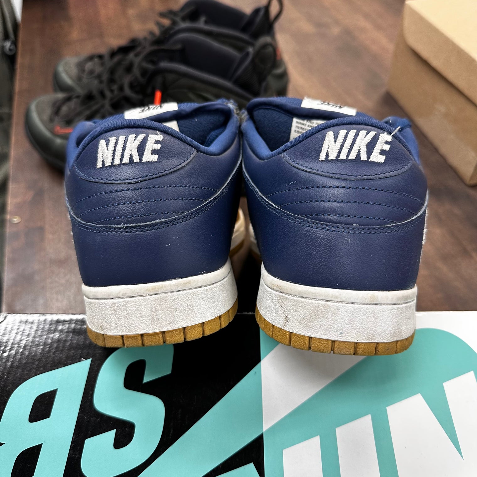 Supreme Jewel SB Dunk Low (USED, Rip/Tear)