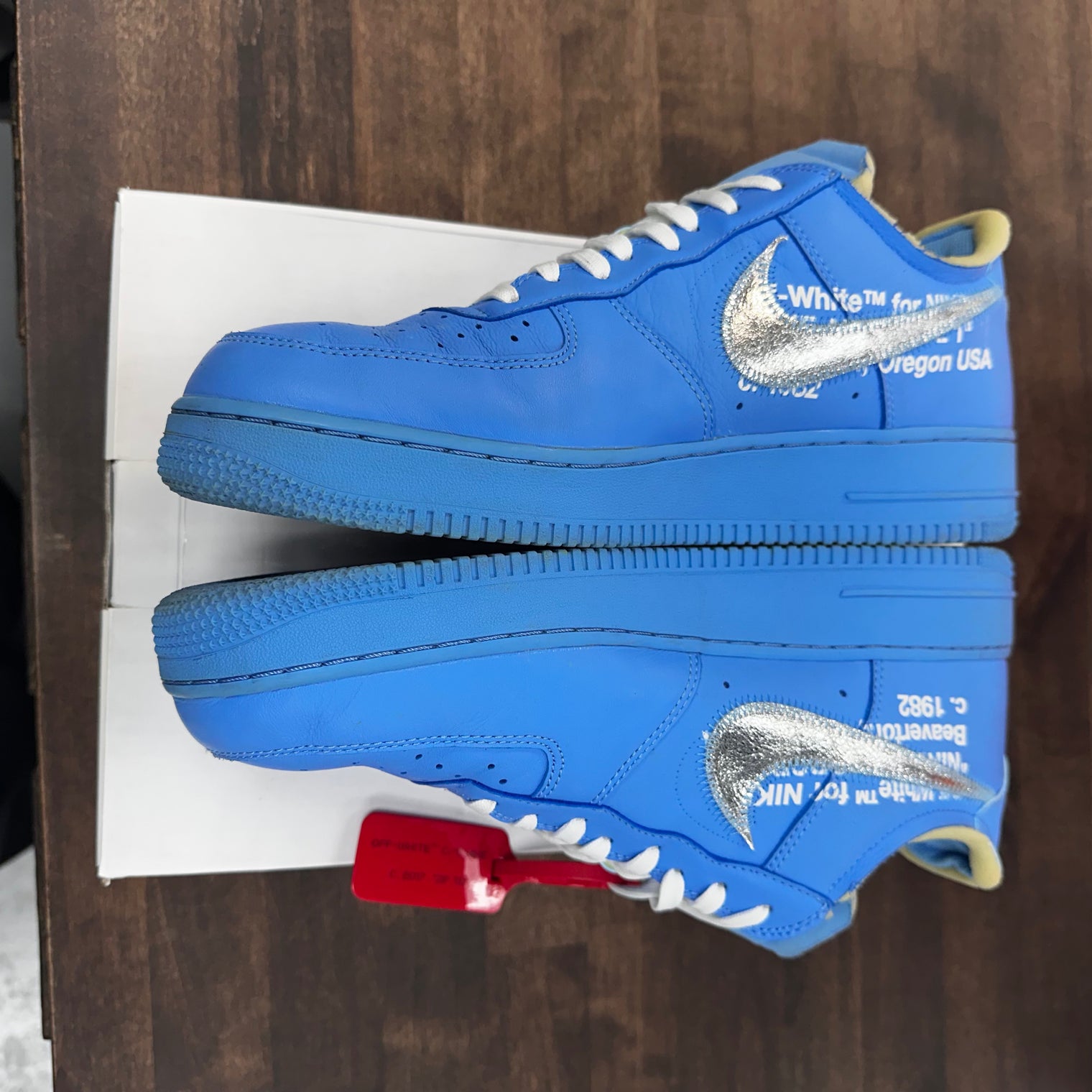 Off-White MCA University Blue Air Force 1 (USED)