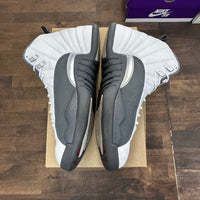 White Grey Stealth Jordan 12 (USED,No Box)
