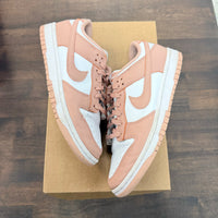 (W) Rose Whisper Nike Dunk Low (USED, No Box)
