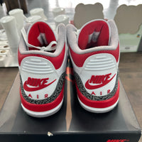Fire Red Jordan 3 (USED)