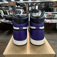Court Purple Jordan 1 High (USED,NO BOX)