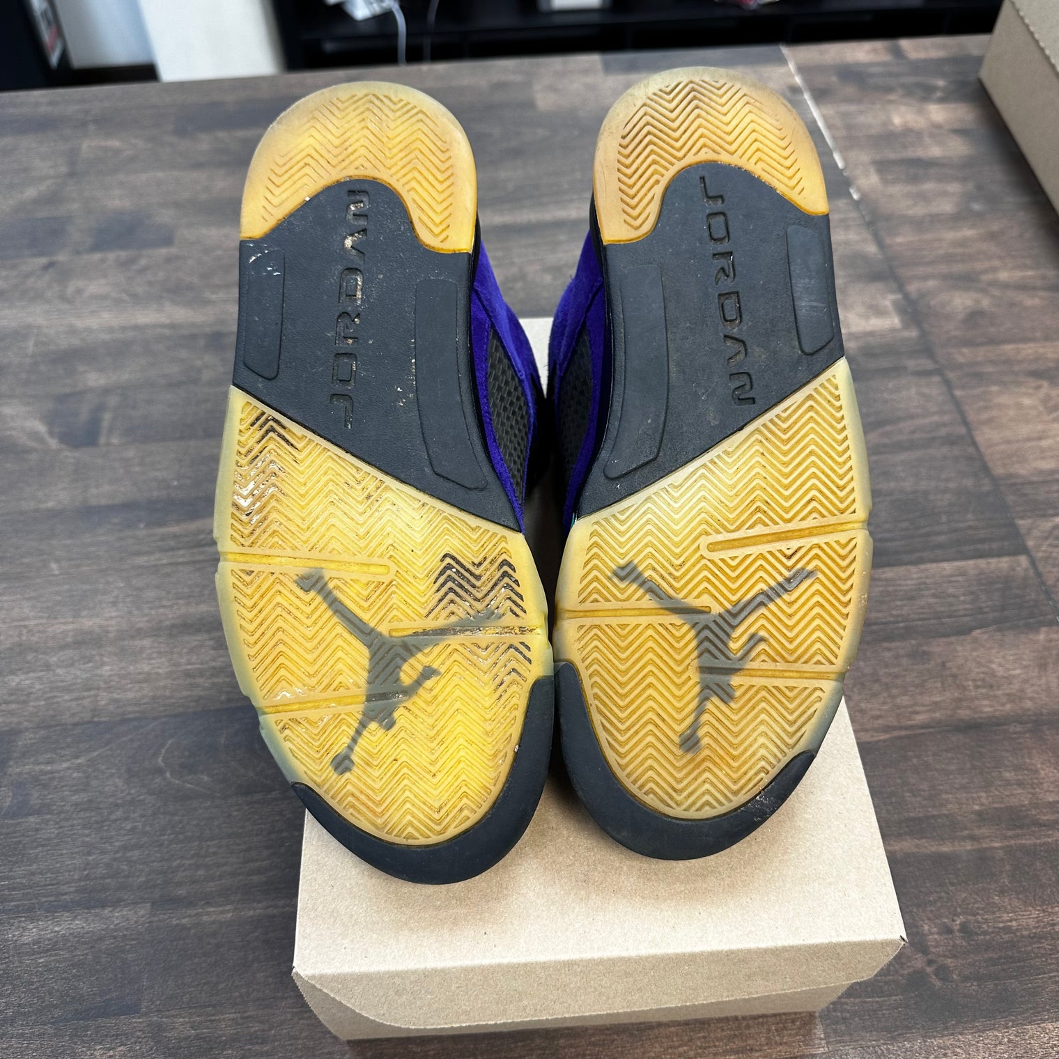 Grape Jordan 5 (USED, No Box)