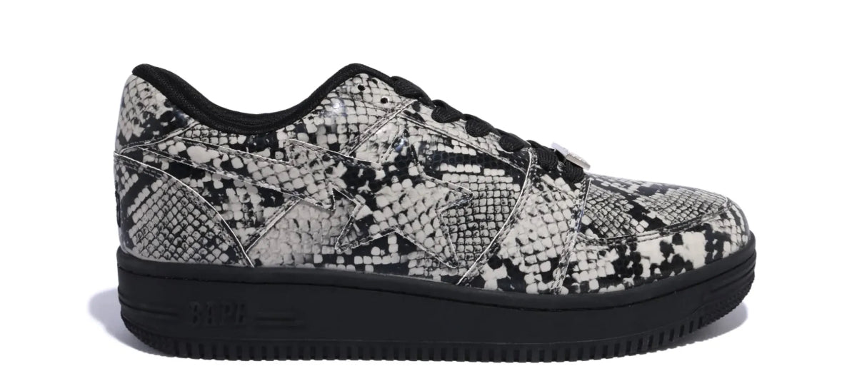 Snakeskin Python Bapesta M2 Low