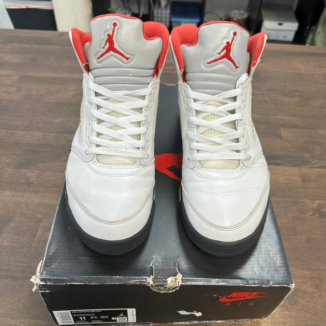 Fire Red Jordan 5 (USED)