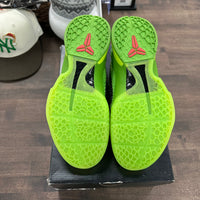 Grinch Kobe 6 (Lightly Worn)