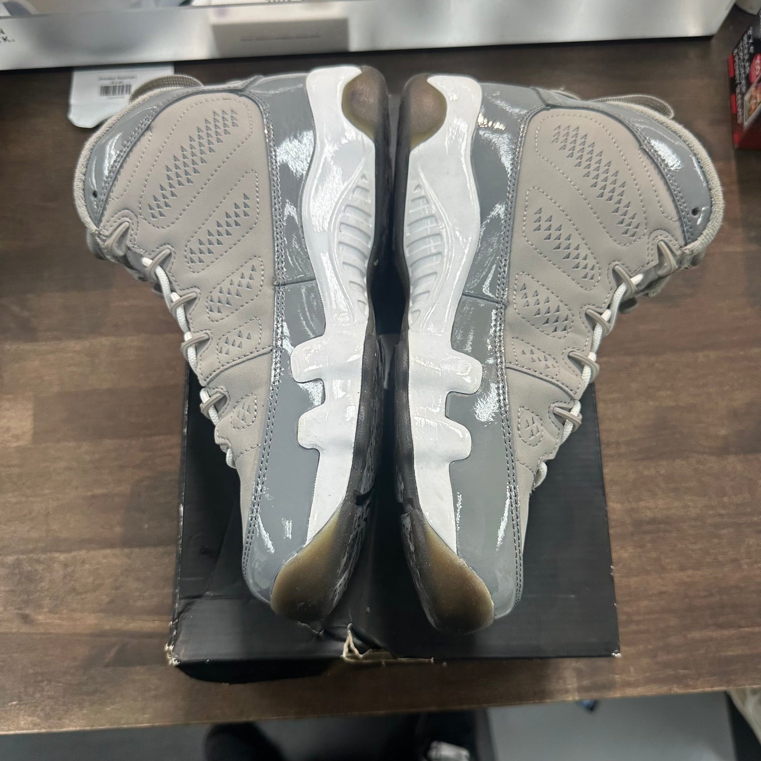 (GS) Cool Grey Jordan 9 (USED)