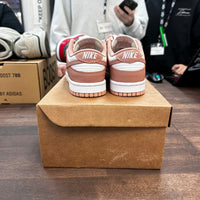 (W) Rose Whisper Nike Dunk Low (USED,No Box)