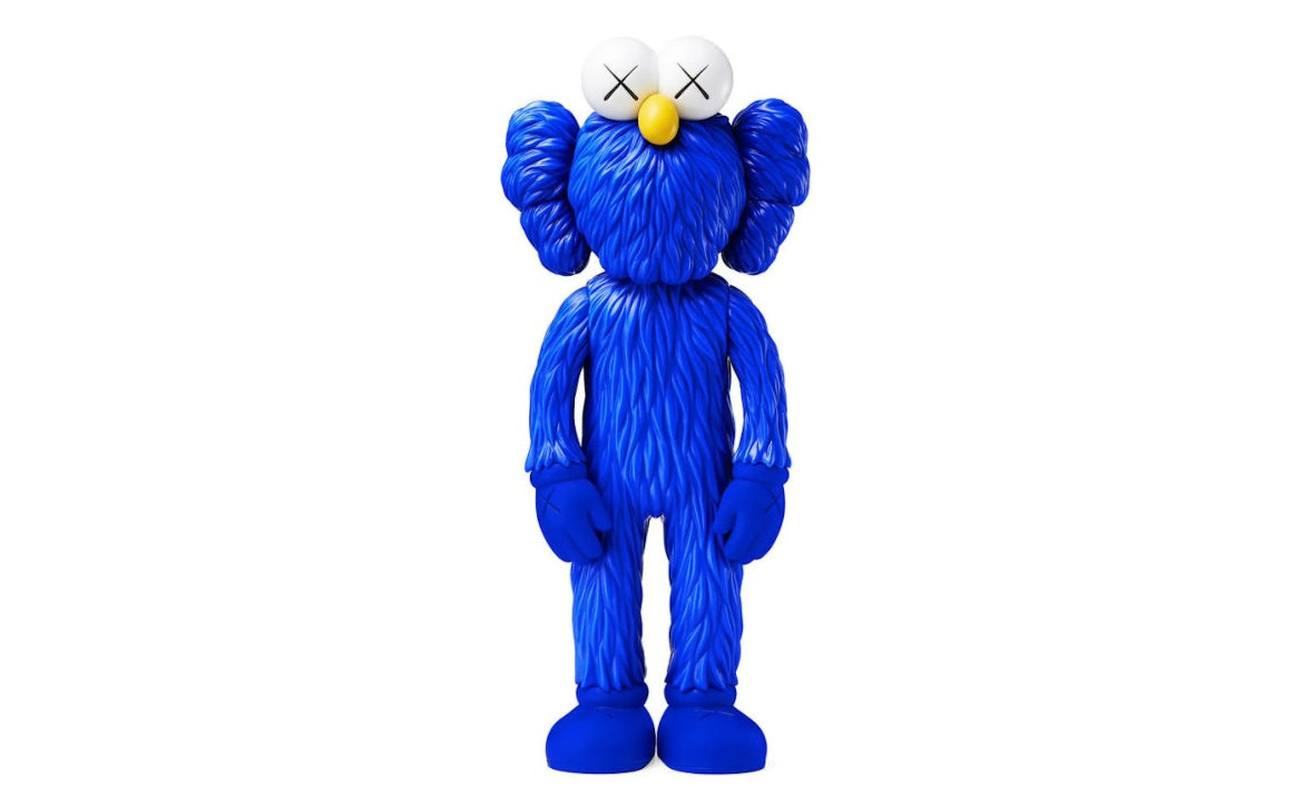 KAWS BFF Open Edition Vinyl Figure Blue