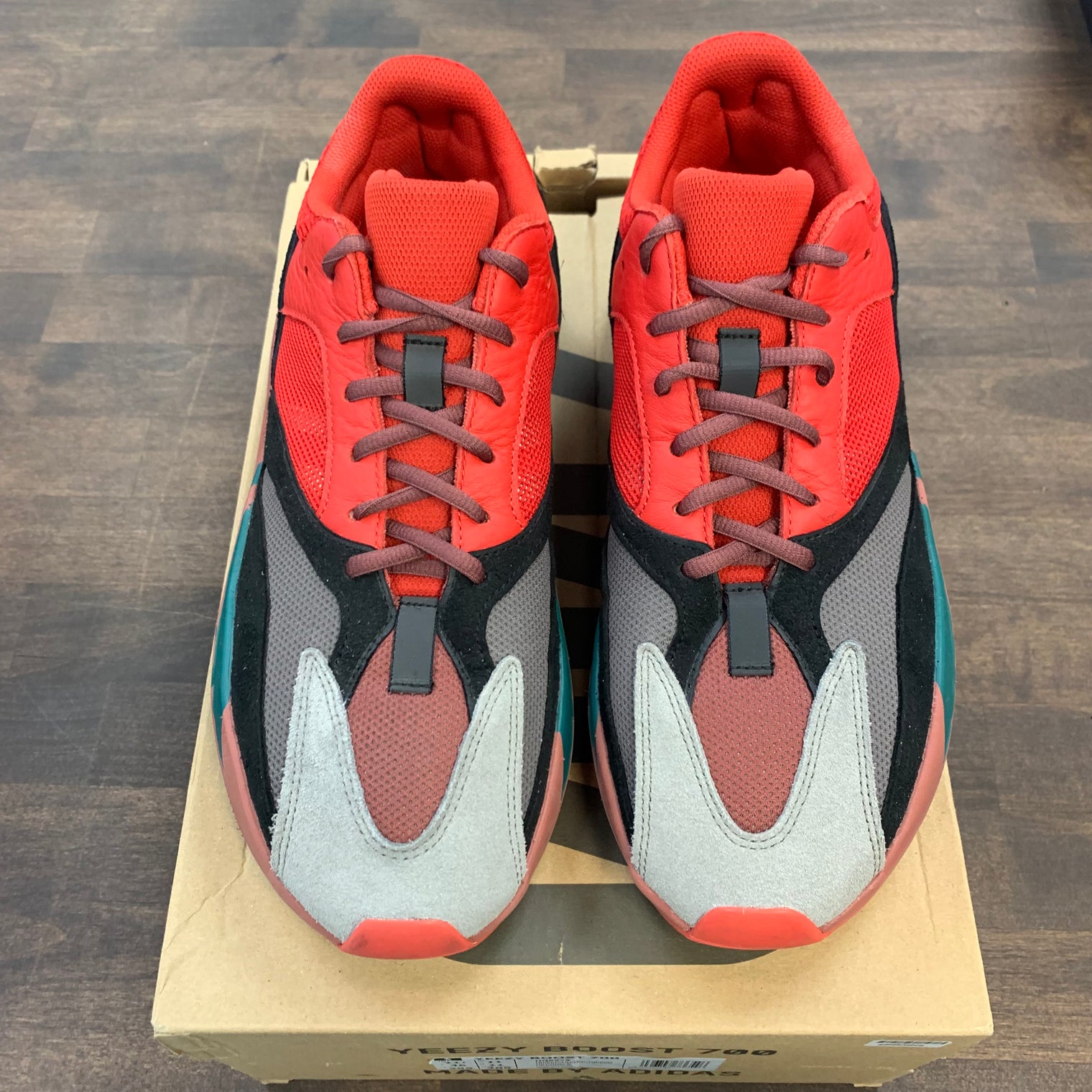 Hi-Res Red Yeezy 700 (USED)