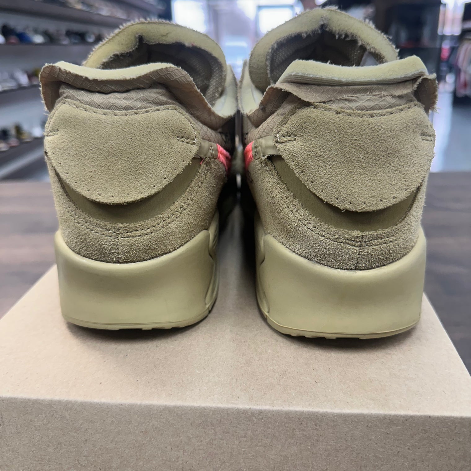 Desert Ore Air Max 90 Off-White (USED, No Box)