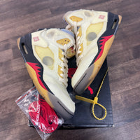 Off-White Jordan 5 Sail (USED)
