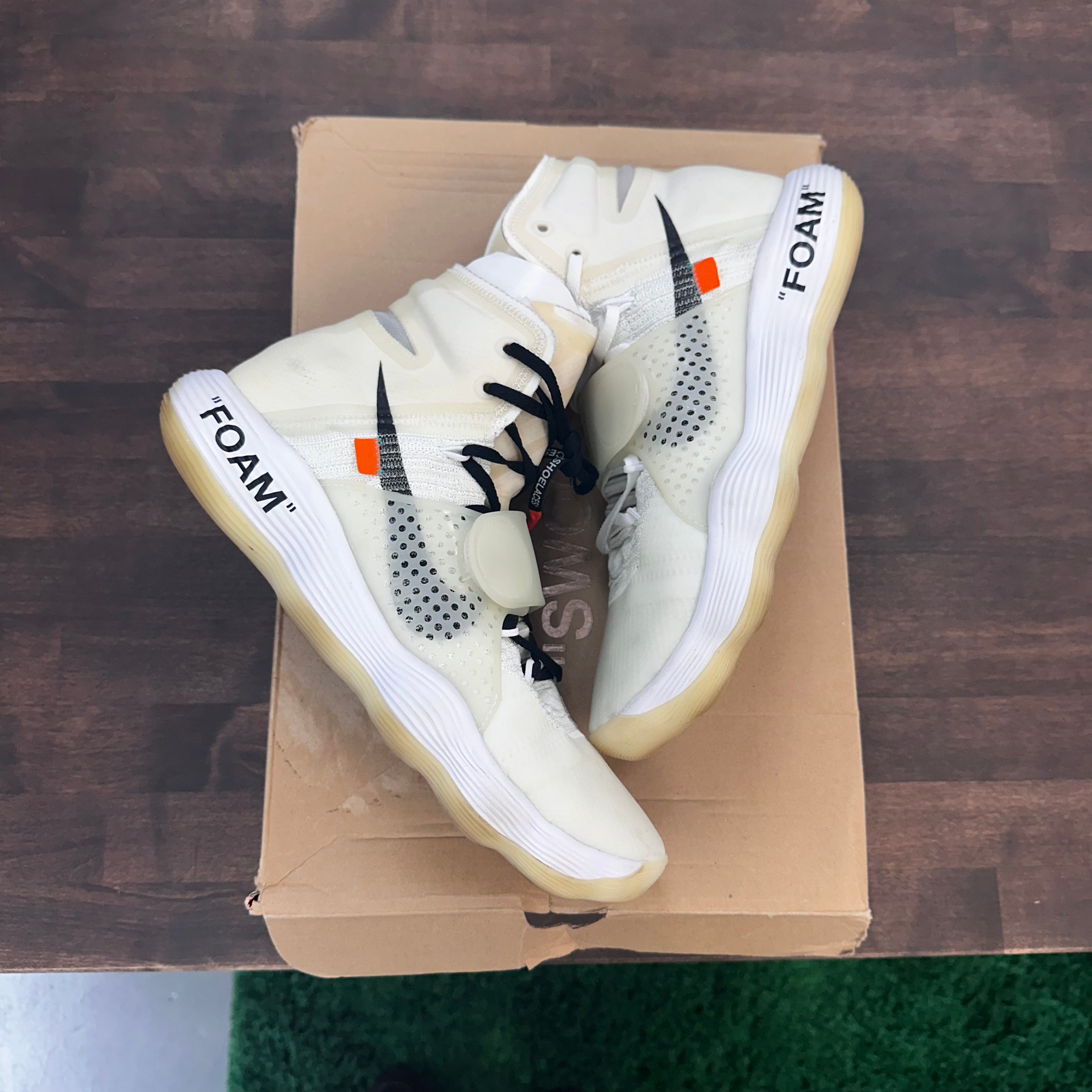 Nike off white hyperdunk best sale