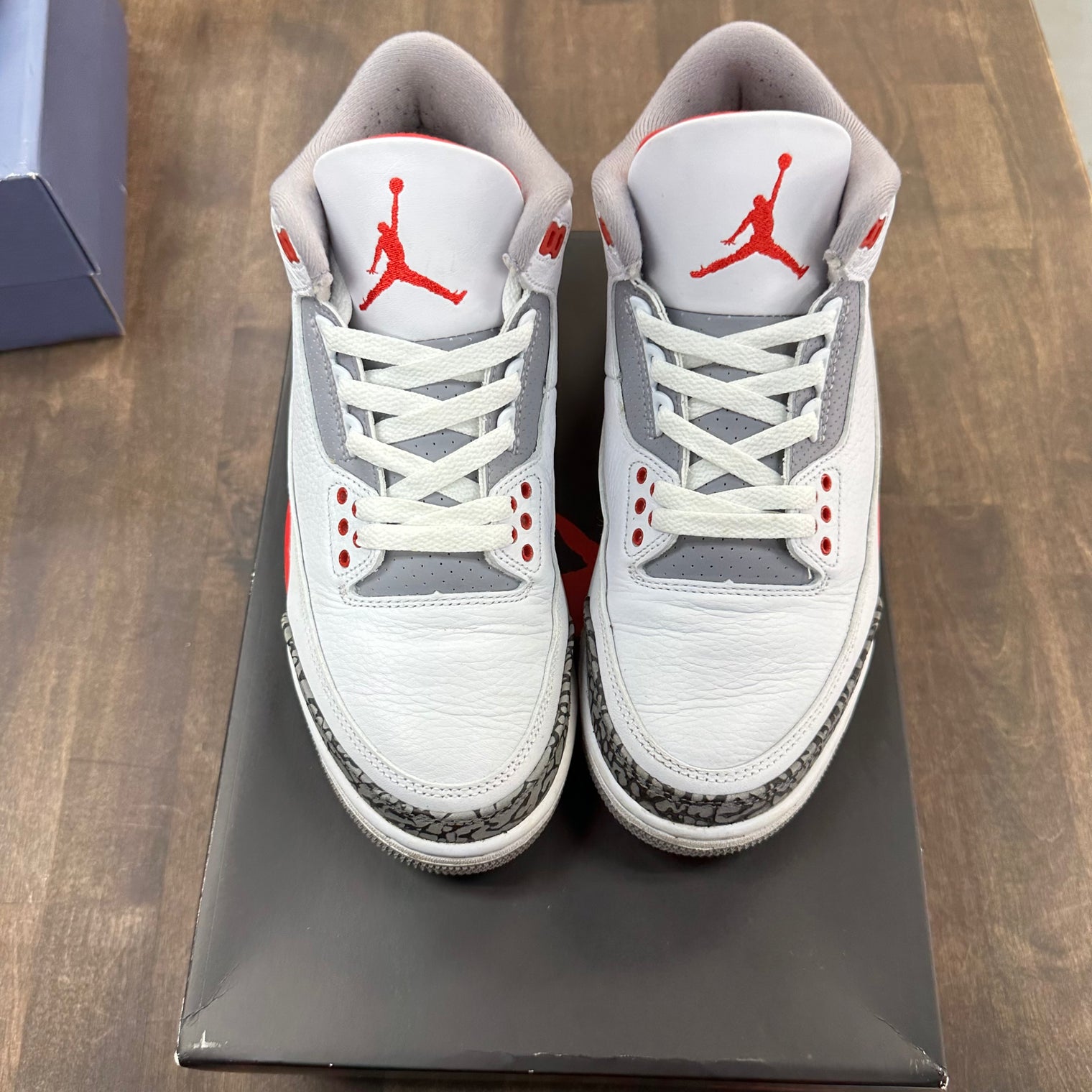Fire Red Jordan 3 (USED)