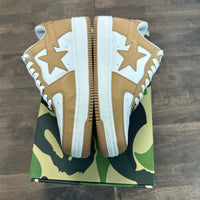 White Beige Bapesta Low (USED)