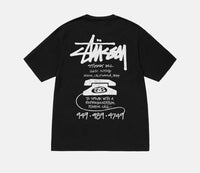 Stussy Old Phone Tee Black