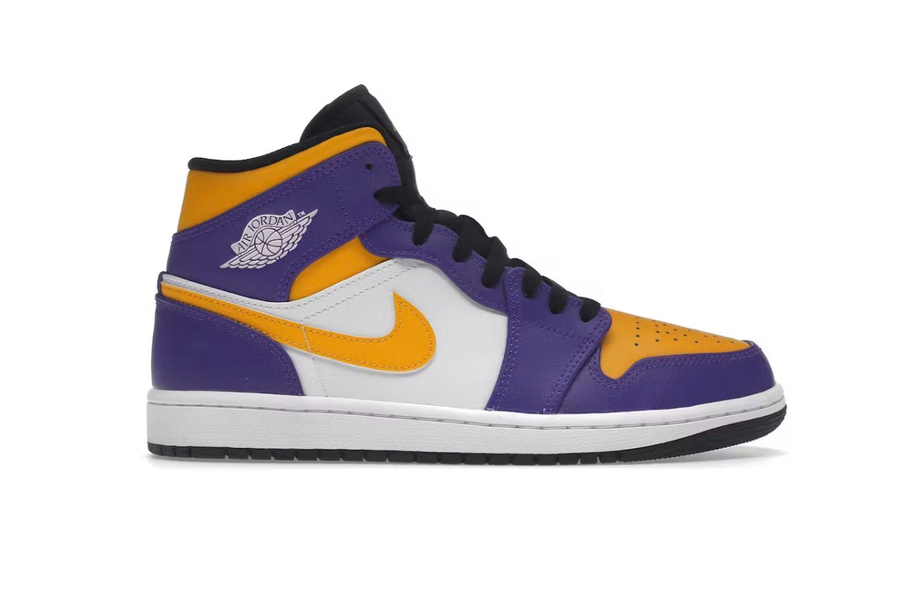 Lakers Jordan 1 Mid (2022)