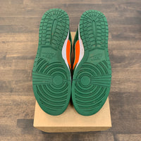 Nike Dunk Low Miami Hurricanes (USED NO BOX)