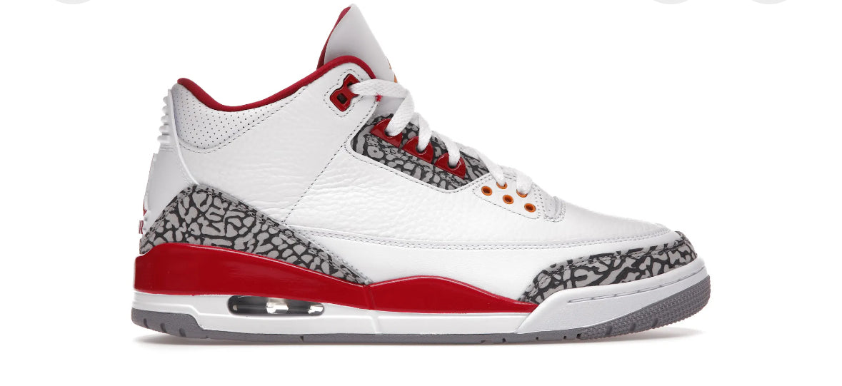 Jordan 3 Retro Cardinal Red