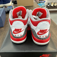 Fire Red Jordan 3 (USED)