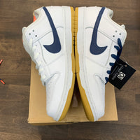 Nike Dunk SB Orange Label White Navy (USED)