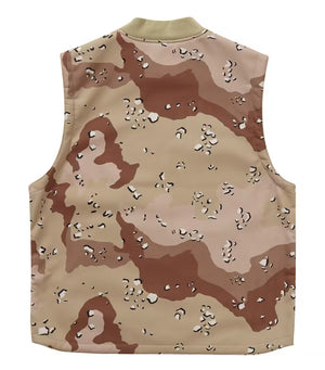 Supreme x WINDSTOPPER Work Vest 'Chocolate Chip Camo'