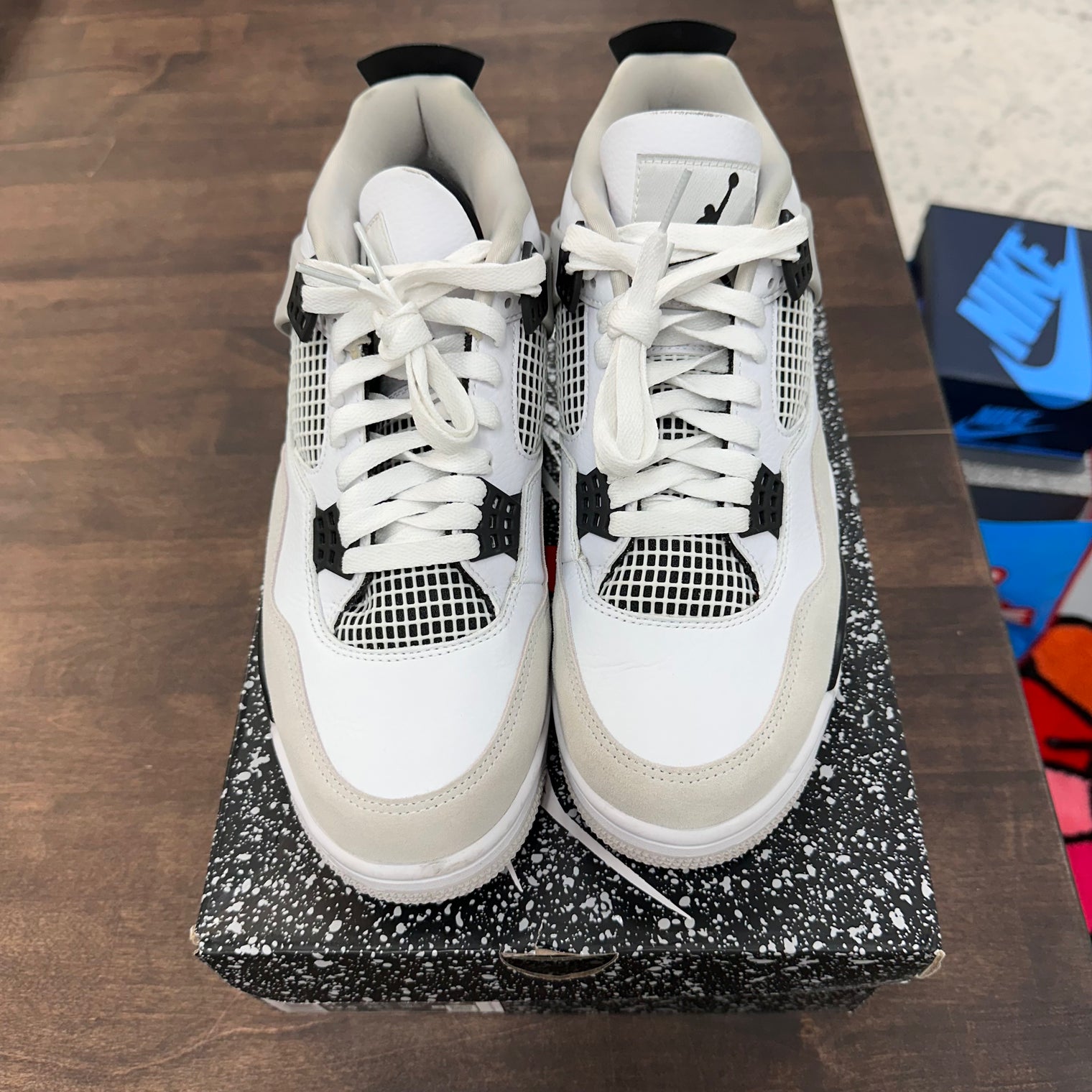 Military Black Jordan 4 (USED,No Box)