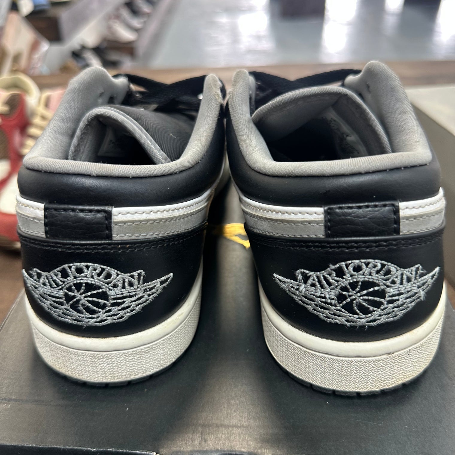 Black White Grey Jordan 1 Low (USED)