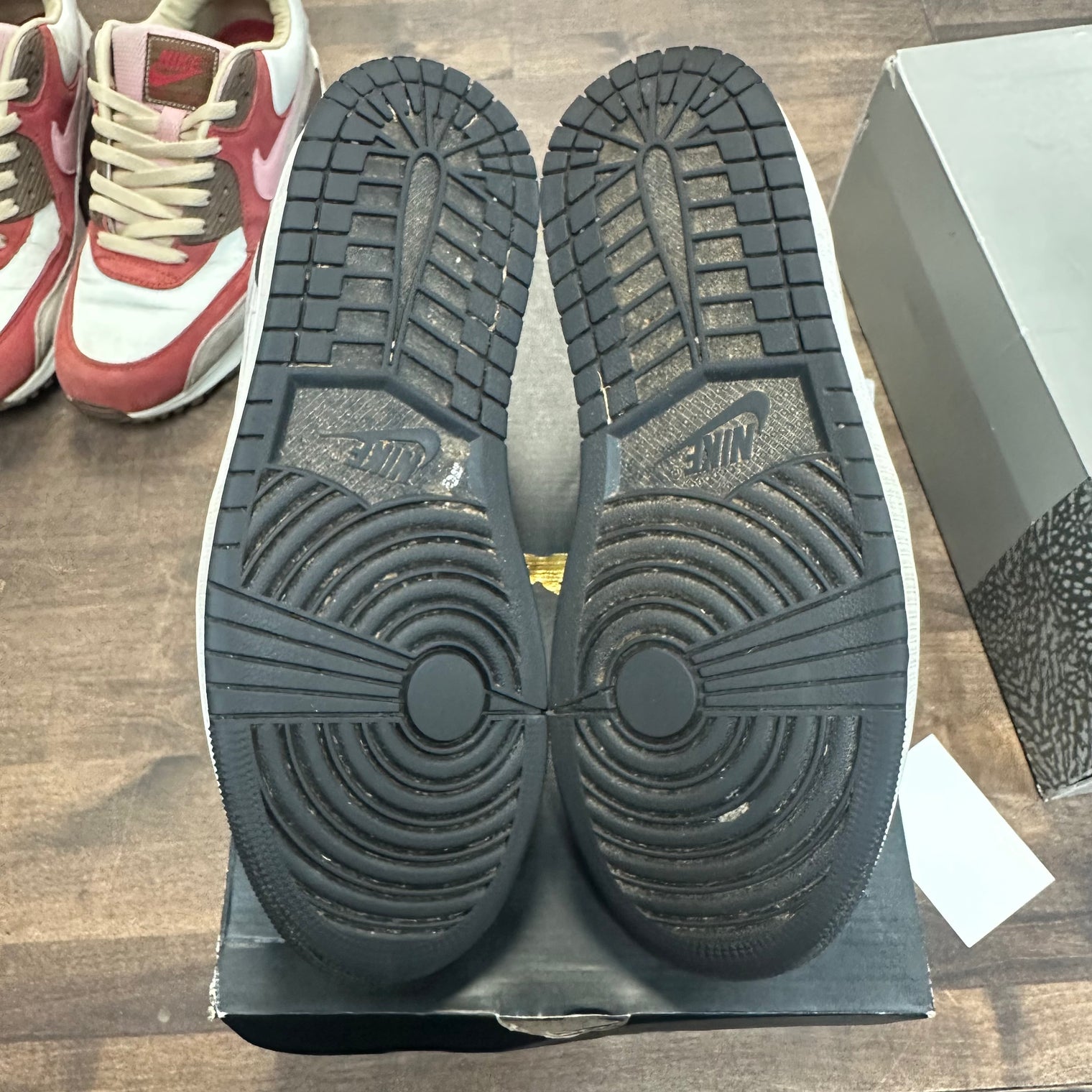Black White Grey Jordan 1 Low (USED)