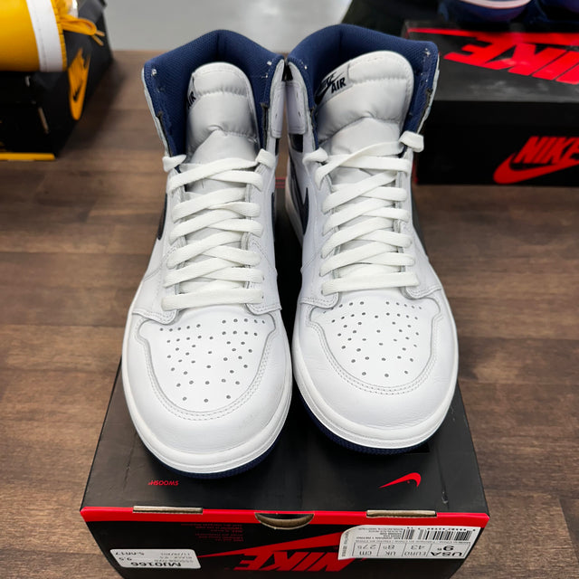 Metallic Navy Jordan 1 High (2016) (USED,No Box)
